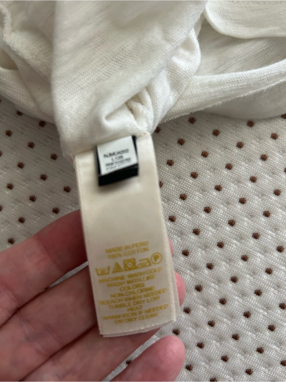 Kate Spade White Graphic Tee with Red 'SPEAK OF THE DEVIL' Text size medium - Picture 3 of 6